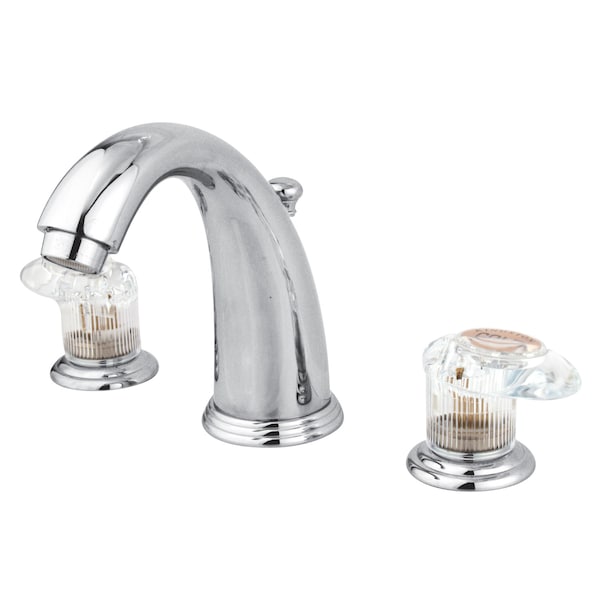 Widespread Bathroom Faucet, Polished Chrome